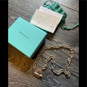 Authentic Tiffany 1837 Toggle Necklace